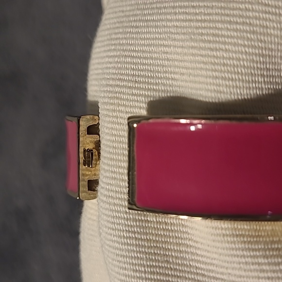 Pink and Gold Wrist Cuff. - Picture 5 of 7
